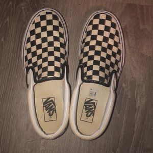 Checkered Vans!